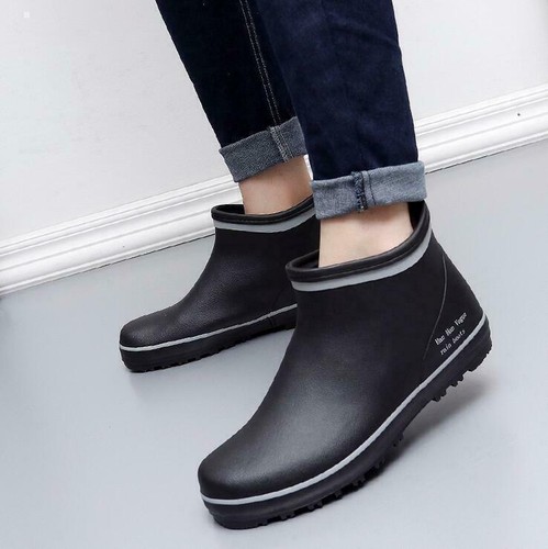 non slip chelsea boots mens